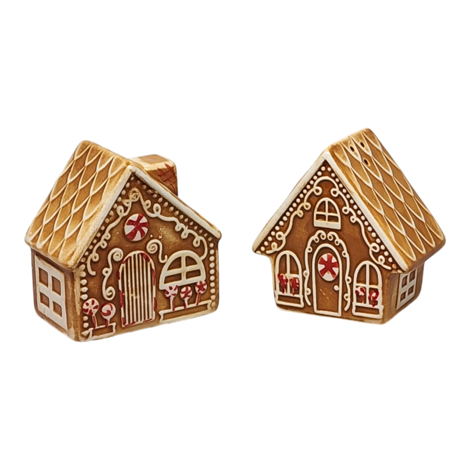 Ceramic Gingerbread House - Salt and Pepper Set
