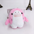 Color Plush Pendant Fragrance Shark Cute Keychain