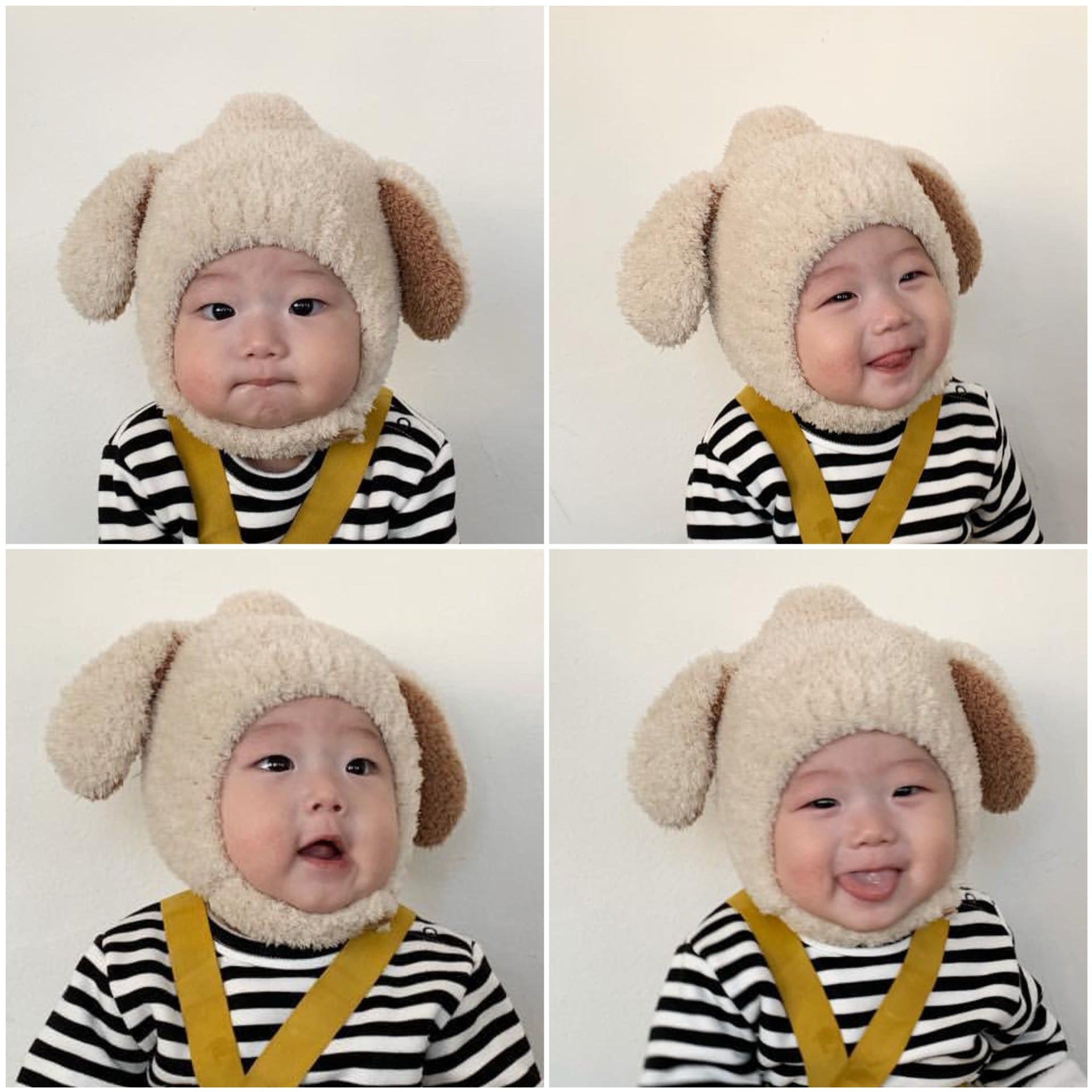 Fluffy Bunny-ear Fleece Earflap Hat For Babies And Toddlers