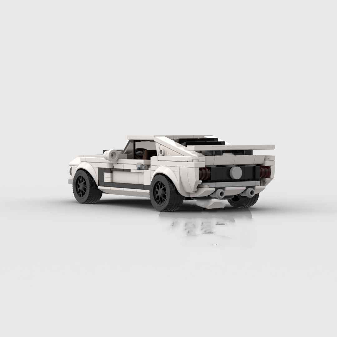 Vintage Ford Mustang Building Block Toys
