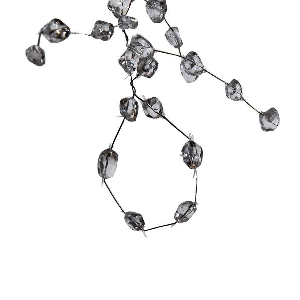 Ice Wire Clear Plastic 72 inch Garland