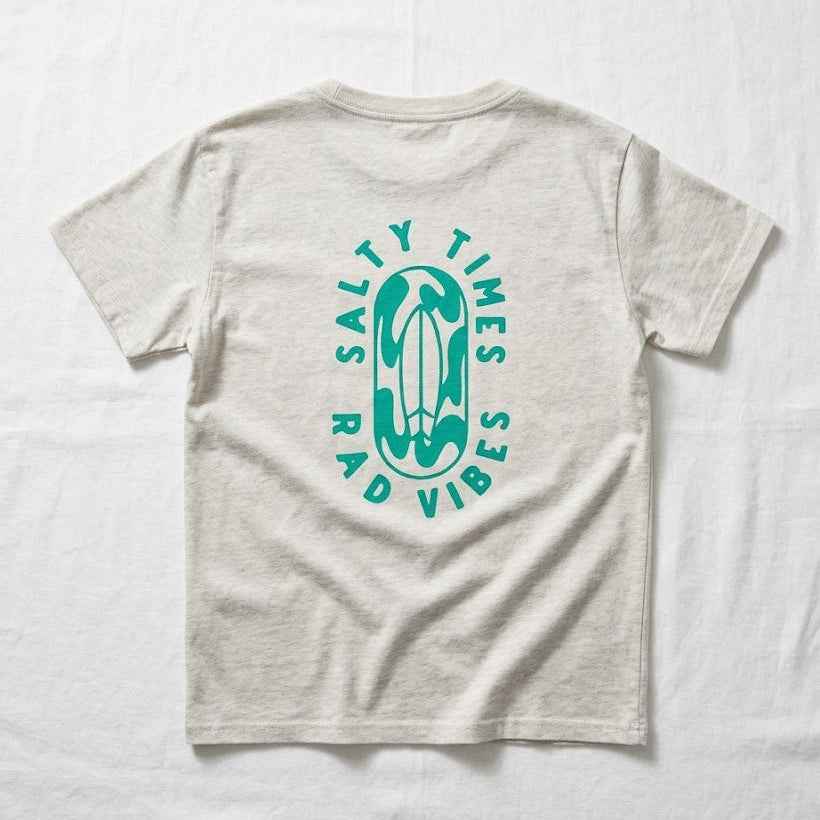 SALTY TIMES TEE - CREAM