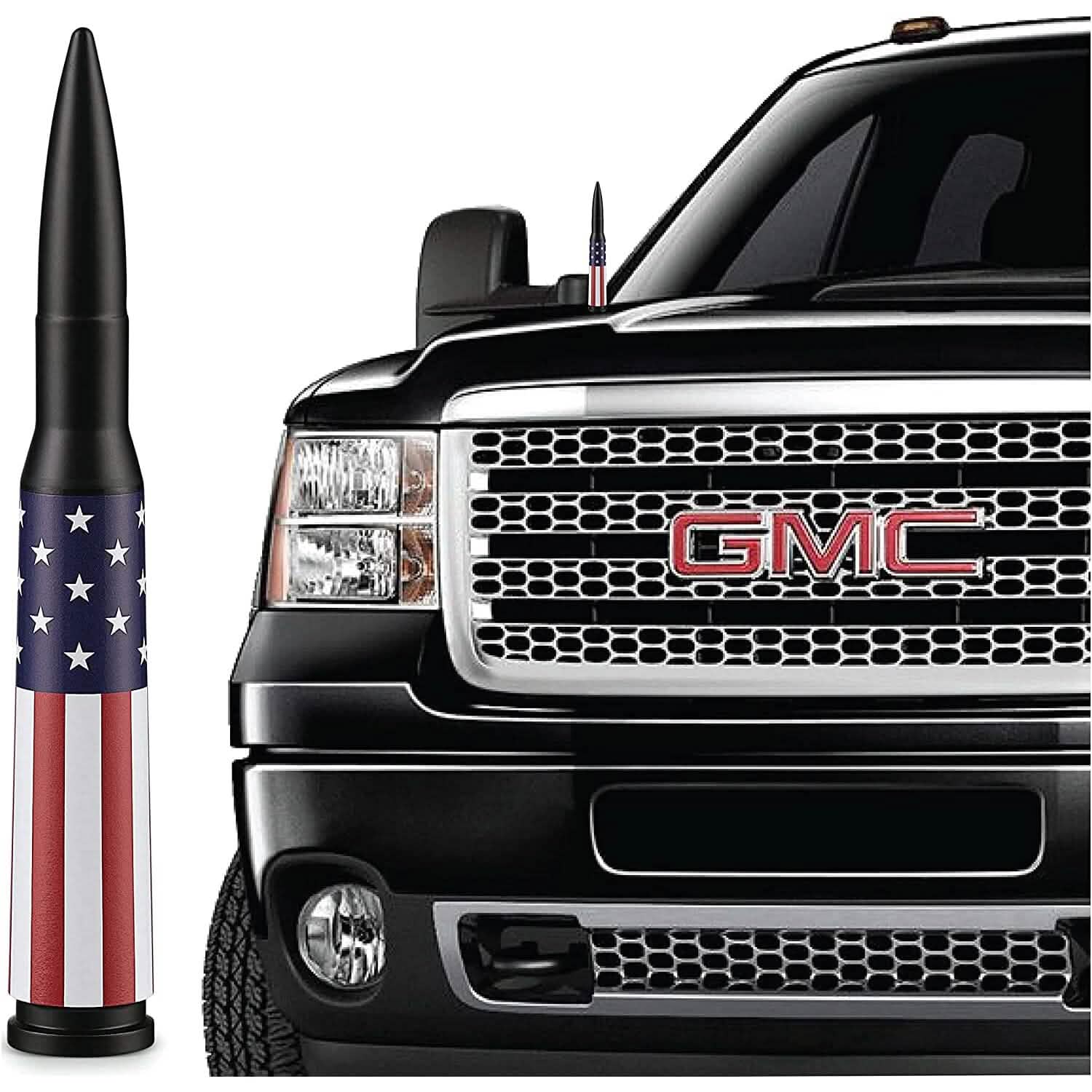 EcoAuto Badass Bullet Antenna Replacement Fits All Chevy & GMC Truck