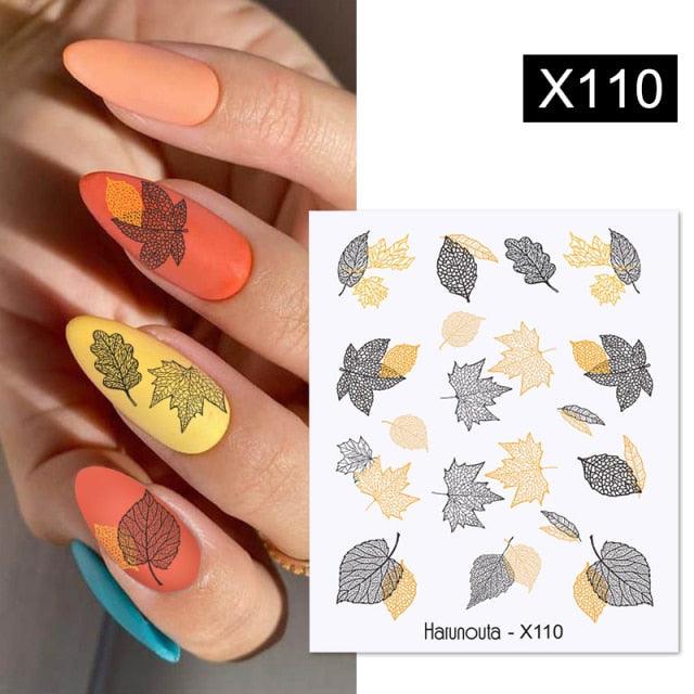 Egg Shell French Lines Water Decals Sticker Geometric Flowers Leaves Bubble Design Slider For Manicuring Nail Art Manicure Lips Nail Art Decorations Slider Nail Art Stickers Decals Nail Art Supplies Valentines Day 3D Self-Adhesive Nail Decorations