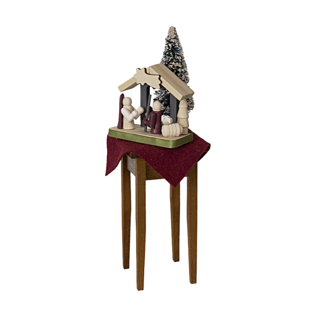 Nativity Table for Carolers