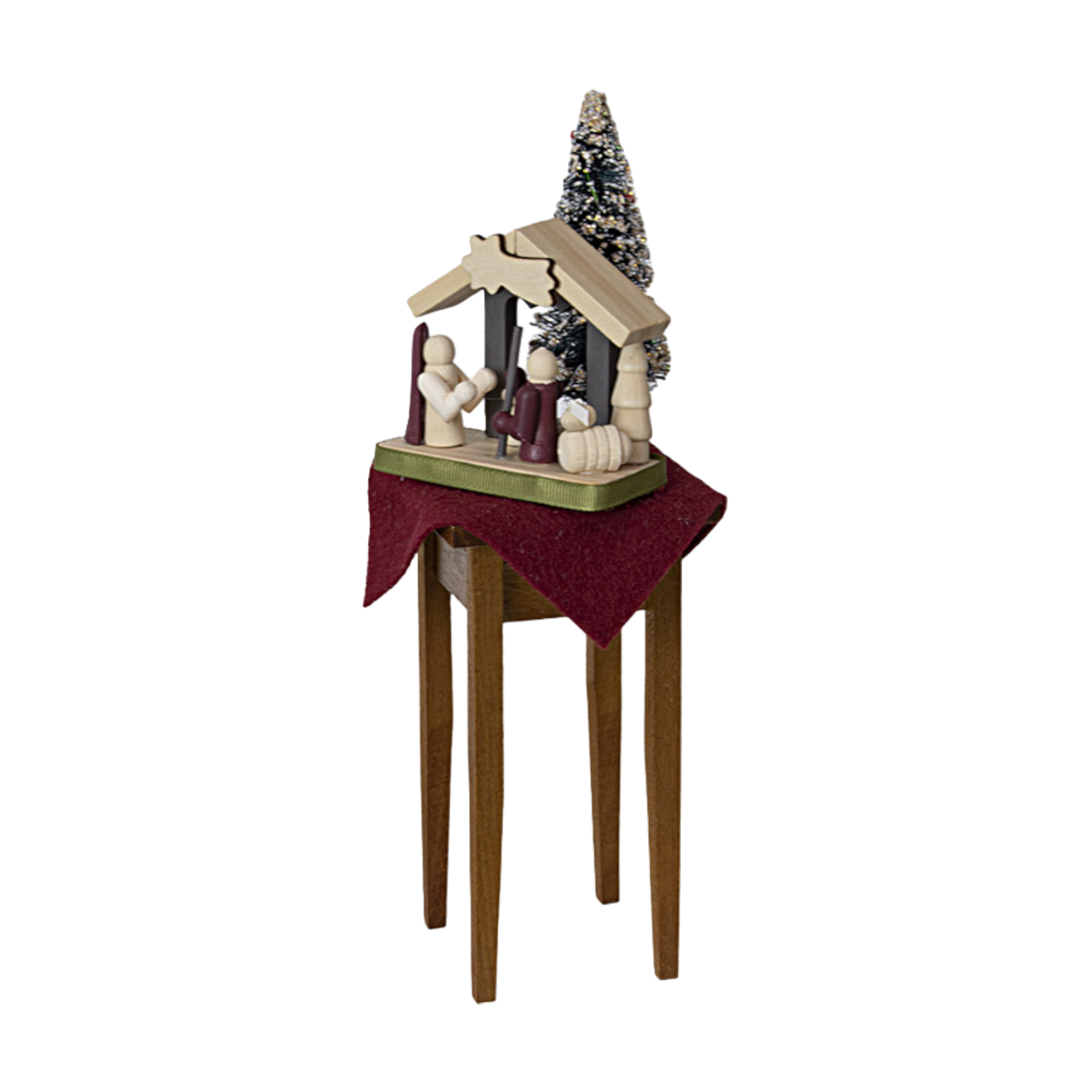 Nativity Table for Carolers