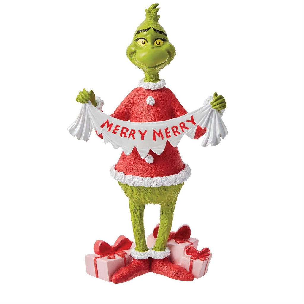 Merry Merry Grinch Figurine