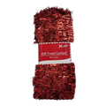 40 Feet Metallic Tinsel Garland - Red