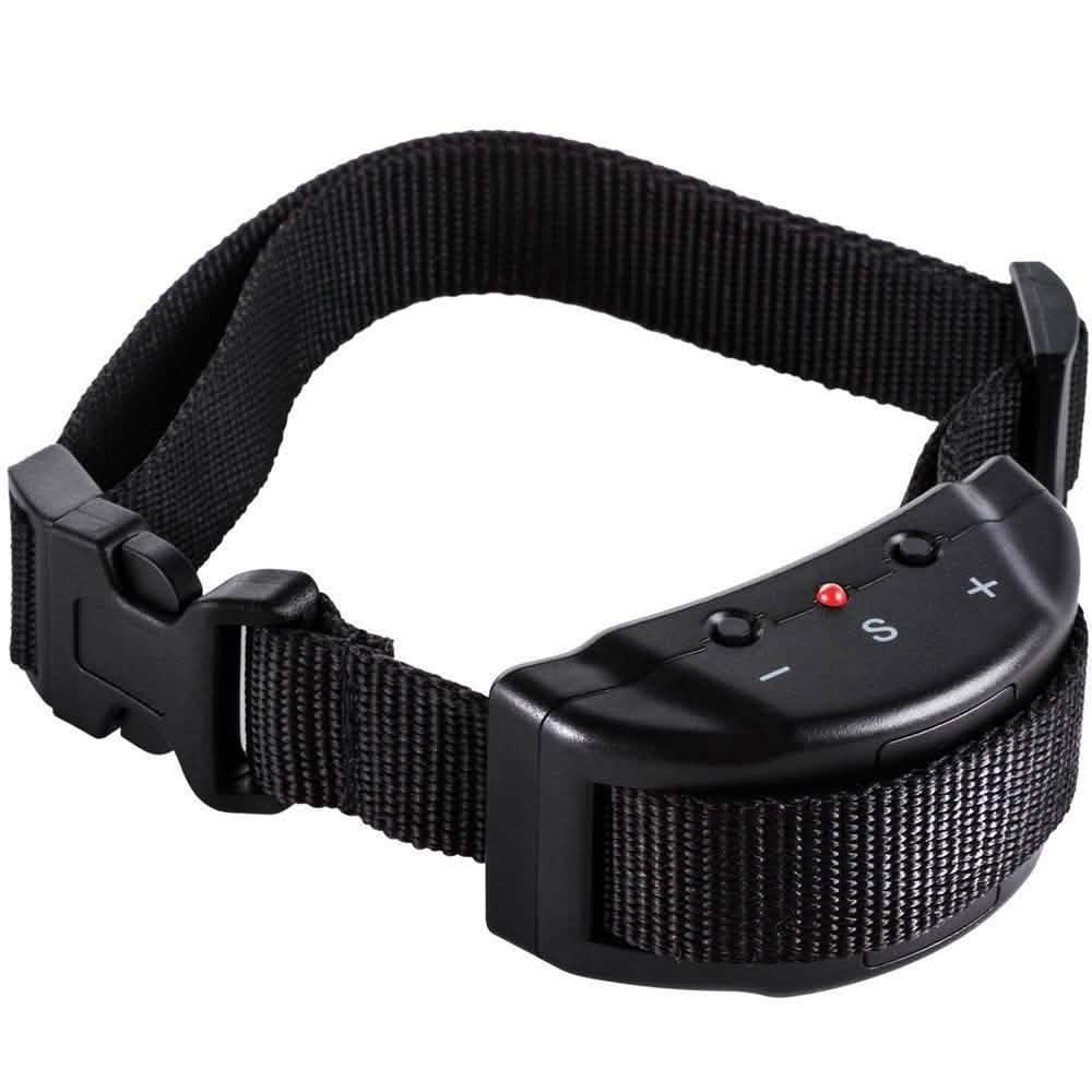 Electric Pet Dog Anti-Bark Training Collar Safe Tone Shock Control Adjustable