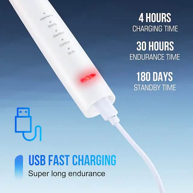 Electric Toothbrush Sonic Dental Scaler Teeth Whitening Kit