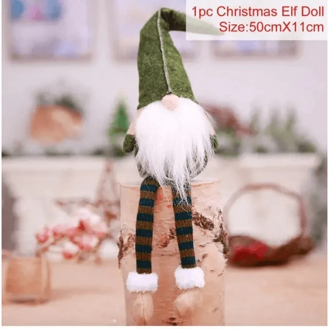 Elegance Christmas Faceless Doll Merry Christmas Decorations For Home Cristmas Ornament New Year Gift