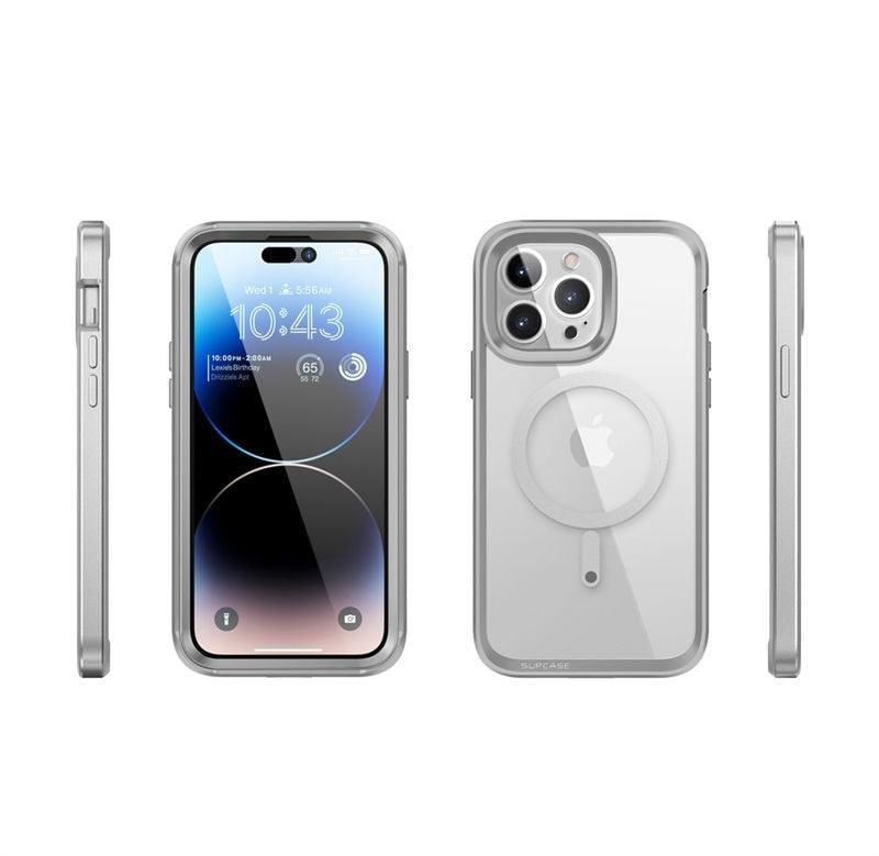 Elegant iPhone 14 Pro Max Case 6.7" Strong Edges Slim Frame Clear Protective Case with Built-in Screen Protector Compatible Shockproof Thin Clear Case Luxury Case For Smartphone