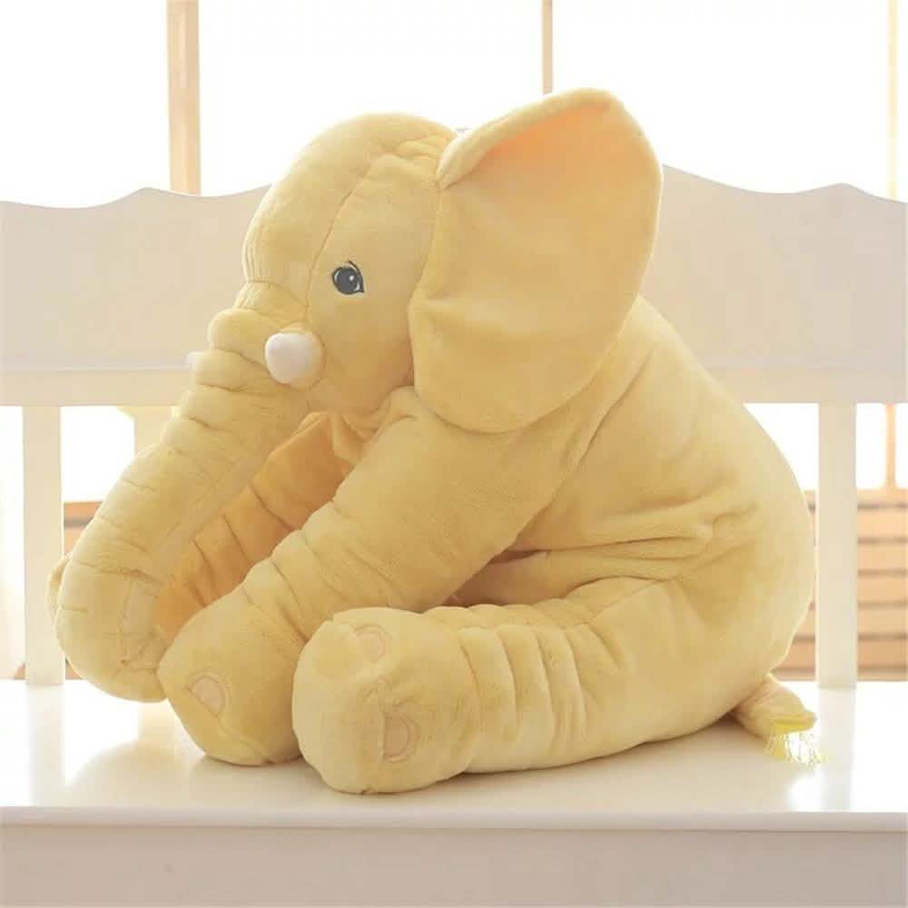 Elephant Plush Pillow - Assorted Colors