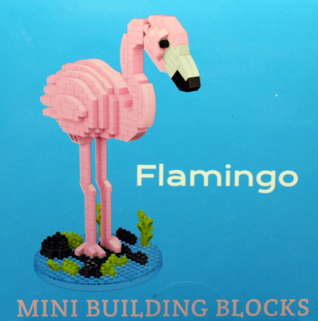Mini Building Blocks - Flamingo