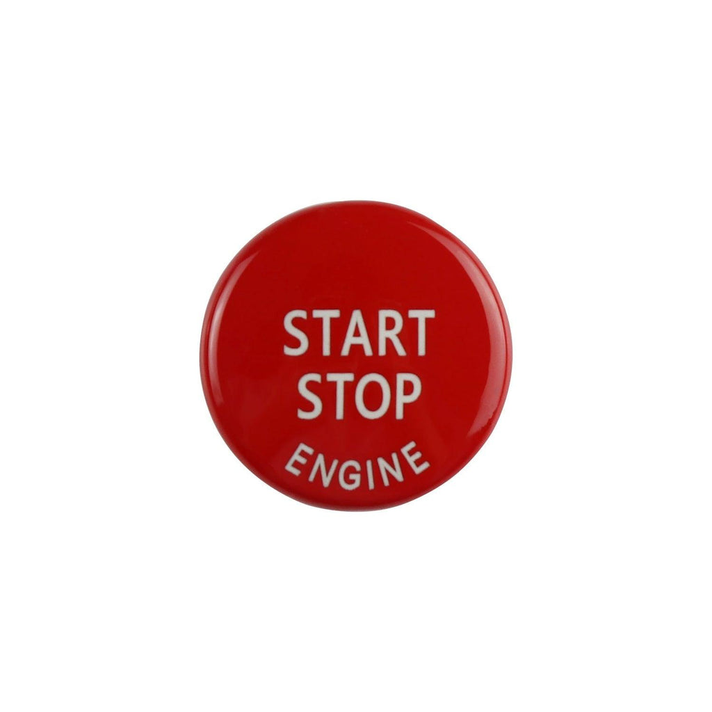 Engine START STOP Sports Engine Start Stop Button Cover Keyless Go Ignition Sticker Start Stop Engine Button Switch Cover Button Accessories Key Decor for Car Replace Cover
