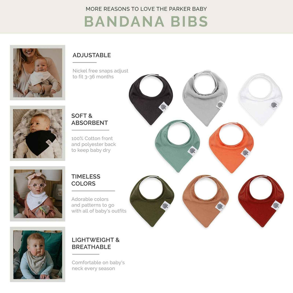 Estes Bandana Bib Set (8 pack)