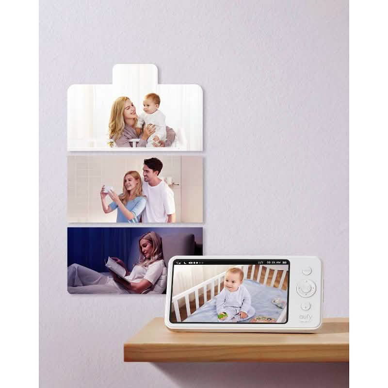 eufy SpaceView Pro 5" 720p Video Baby Monitor Pan&Tilt Camera 2-Way Audio (New Open-Box)