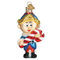 Hermey The Elf Glass Ornament
