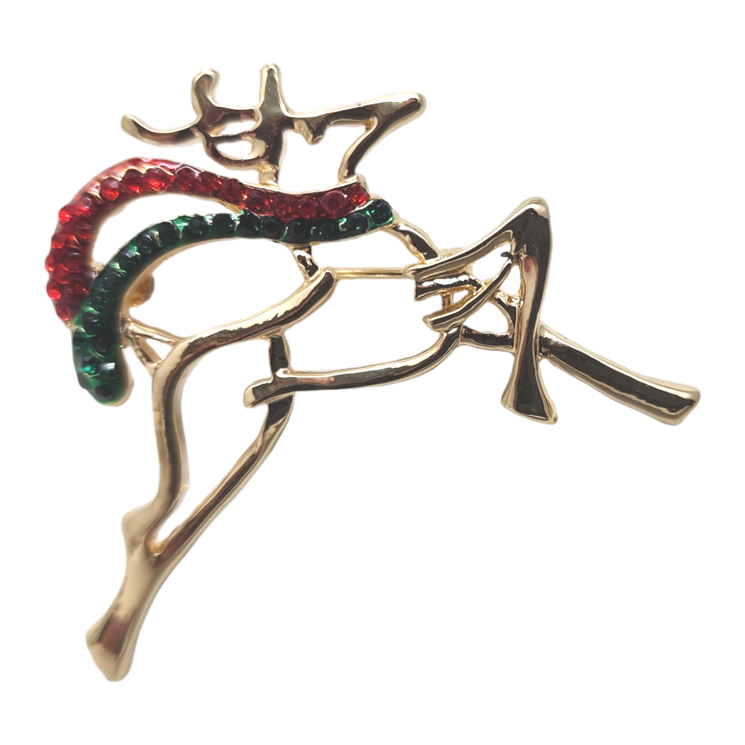 Enamel Finish Pin - Reindeer
