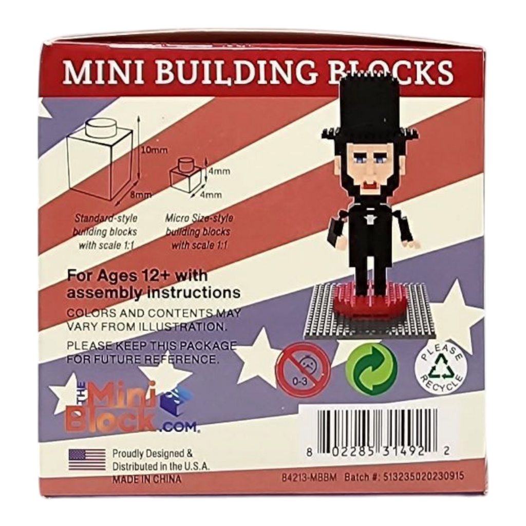 Mini Building Blocks - Abraham Lincoln