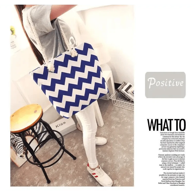 Eye-Catching Fashionable Folding Women Big Size Handbag Ladies Casual Flower Printing Canvas Graffiti Shoulder Bag