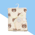 Babies' Woolen Blanket Baby Double Layer Super Soft Plush Blanket