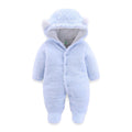 Winter Baby Jumpsuit Newborn Warm Thick Baby Romper