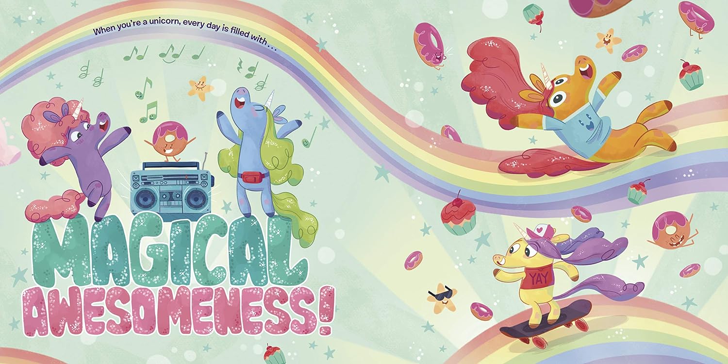 Kevin The Unicorn It's Not All Rainbows  Story Book