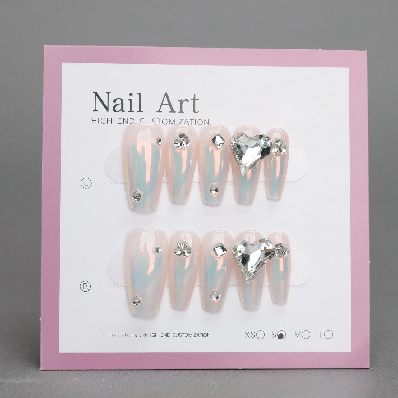 White Nail Wear Nail Art Reusable Press on Nails False Nails
