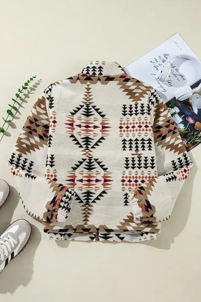 Vintage Colorful Zip Up Mock Neck Jacket Sleek & Versatile Lightweight Outdoor Outerwear