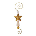 Set Of 6 Star Hooks - Pink Gem