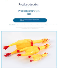 Screaming Chicken Pet Toy