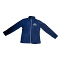 Women’s Full Zip Fleece Jacket – White Birch Oval Embroidery