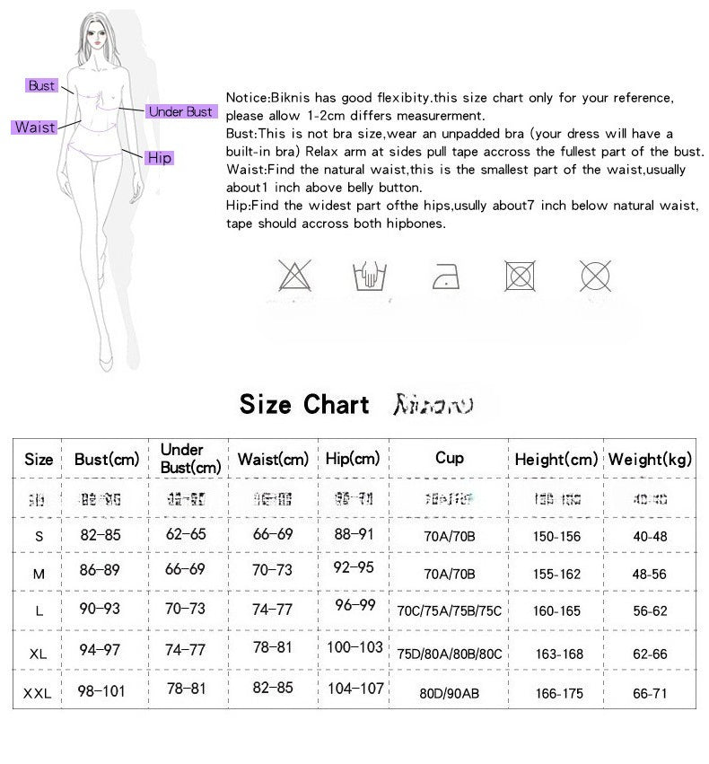 Swimsuit feminine bikini bikini one-piece swimsuit