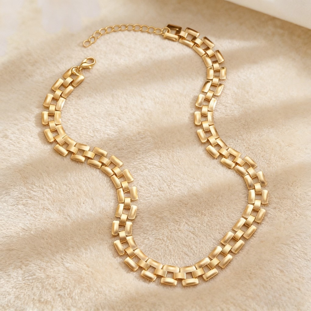Y-Shaped Layered Necklace & Bracelet Set