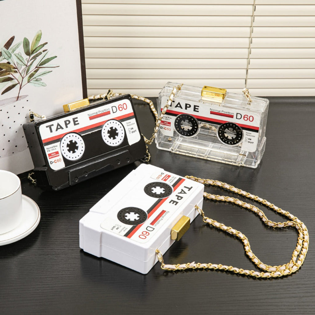 Tape Chain Clutch Purse, Clutch Purse, Clutch Purse Casual, Clutch Purse Party, Prom Bag
