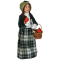 Cardinal Family Carolers - Woman