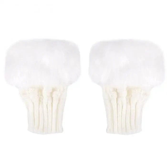 Fashion Fingerless Warm Wool Knitted Classic Fur Half One Size Finger Gloves For Women Cute Soft And Comfortable Trendy Fashion Stretchy Gloves For Women