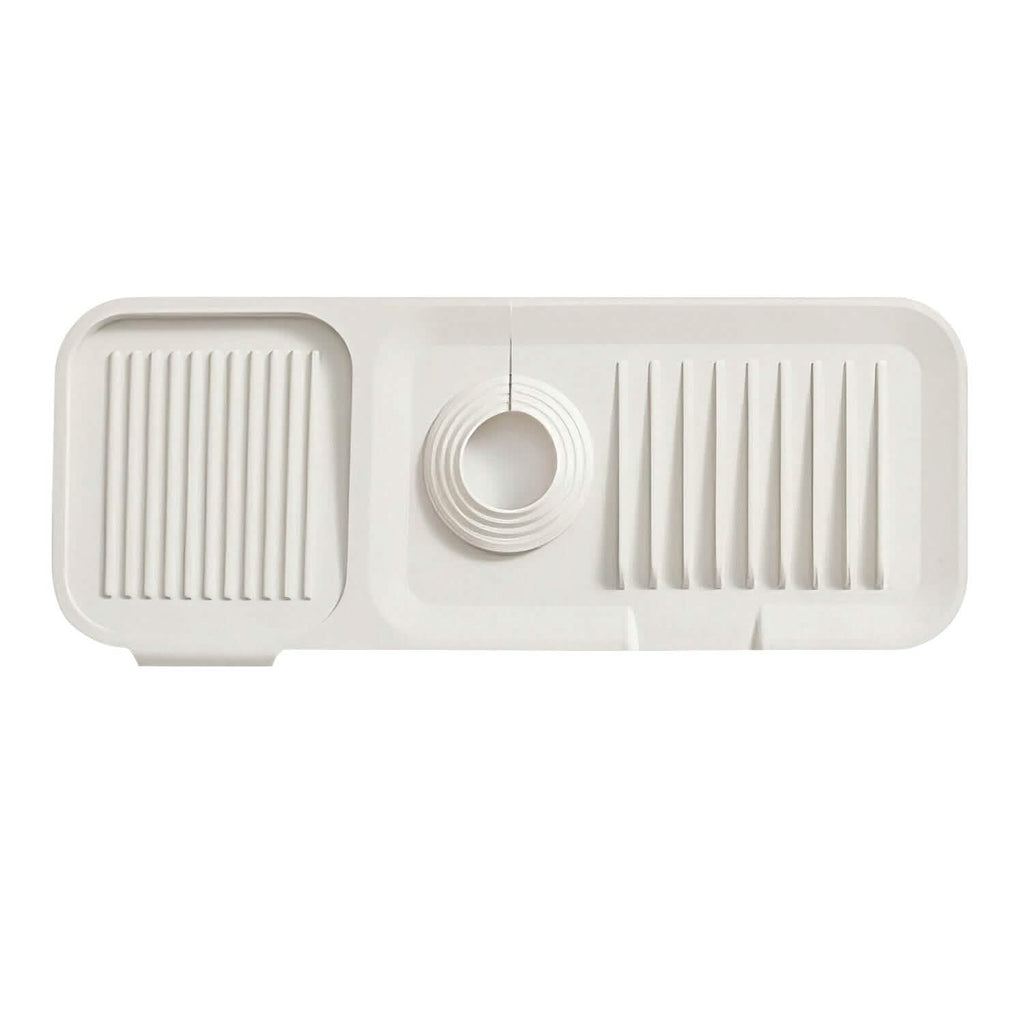 Faucet Splash Mat Sink Tray Water Drainage Pad Sponge Soap Holder