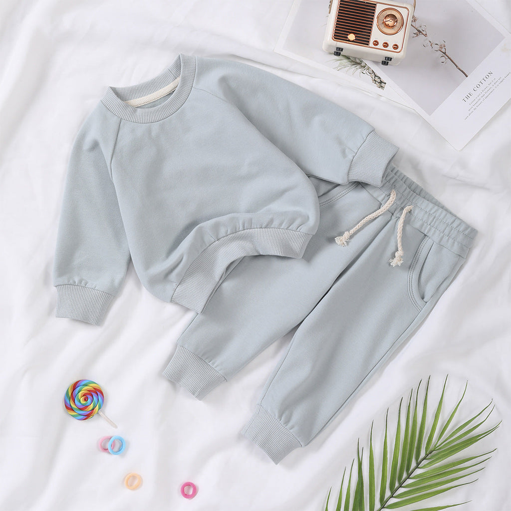 Children's Homewear Sweatshirt And Pants Set