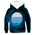 3d Visual Deception Digital Printing Children's Sweater