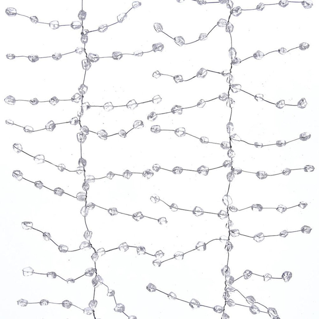 Ice Wire Clear Plastic 72 inch Garland