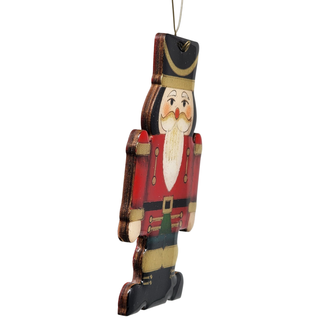 Regal Wooden Nutcracker - Red