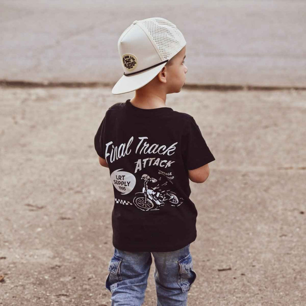 FINAL TRACK ATTACK TEE - BLACK