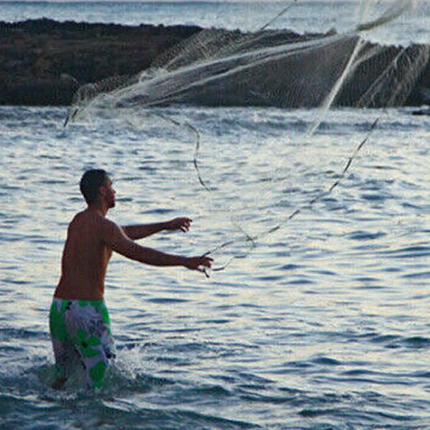Fishing Cast Net Bait Trap Heavy Duty