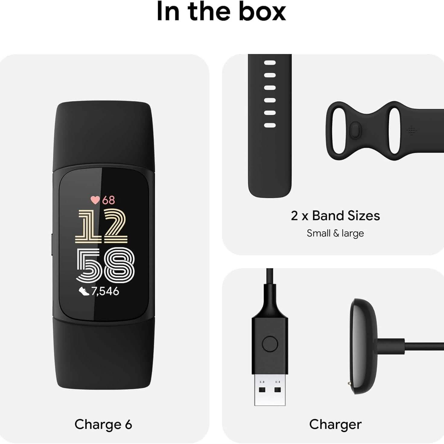 Fitbit Charge 6 Fitness Tracker  (Refurbished)