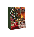 Traditional Giftbag - Fireplace - Medium