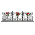 Byers' Choice Wrought Iron Fence