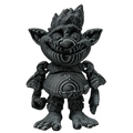 Troublesome Troll  - Black and White