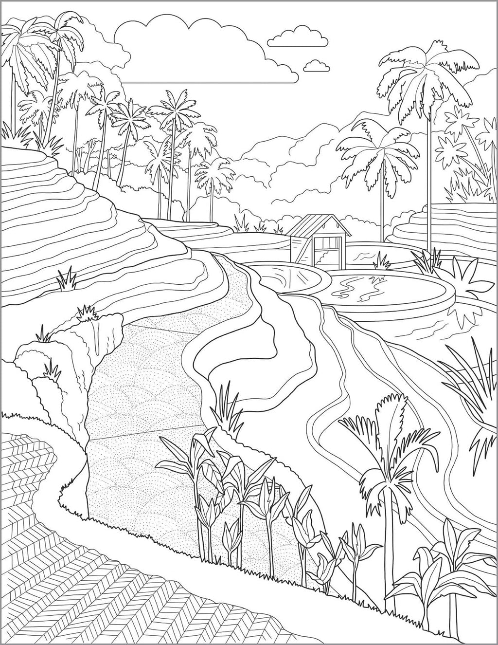 Stress Relief Coloring Book for Adults